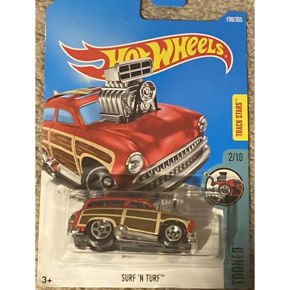 HOT WHEELS Bundle Of 4. Dodge Demon, Mini Van, Surf N Turf, Combat Medic